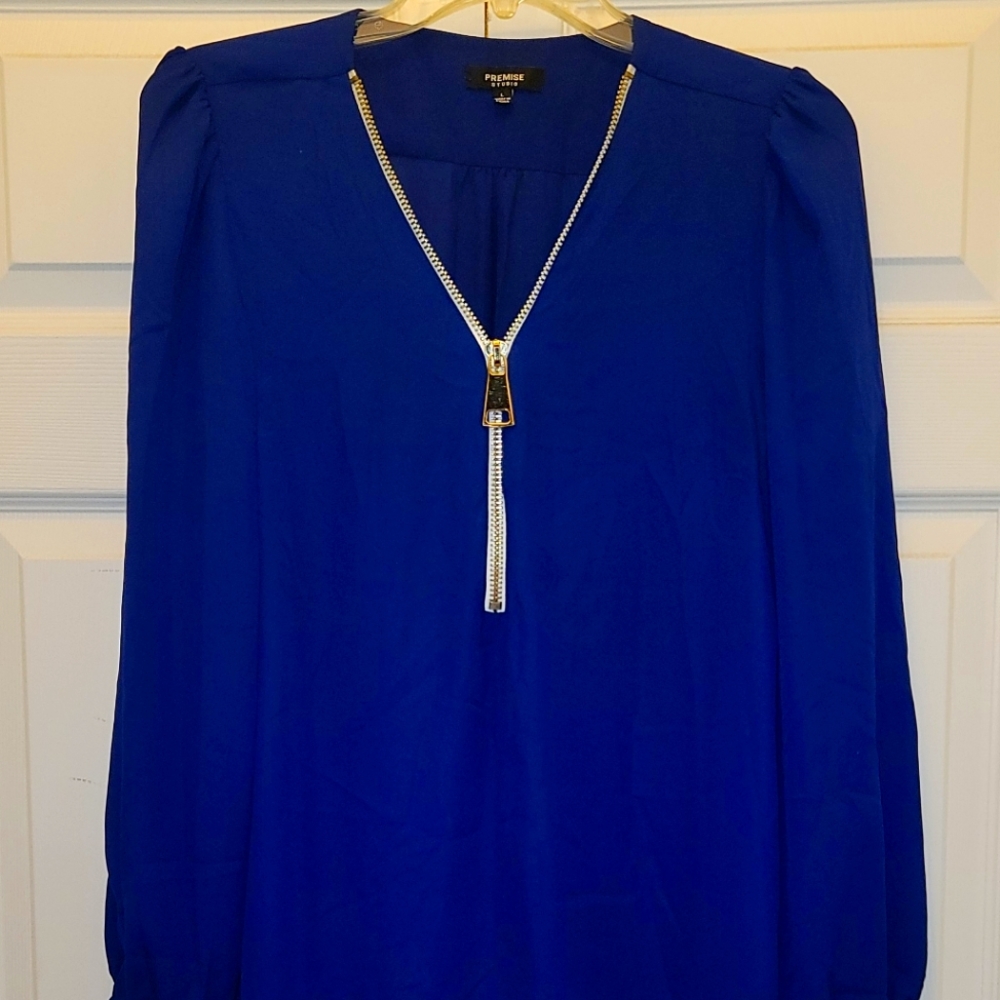 ♻️ 5/$50 Royal Blue Blouse